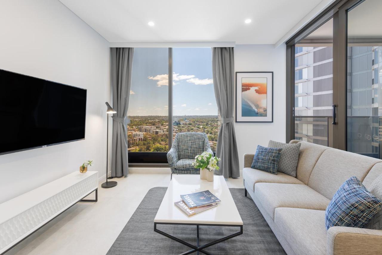 Meriton Suites George Street, Parramatta Sydney Kültér fotó