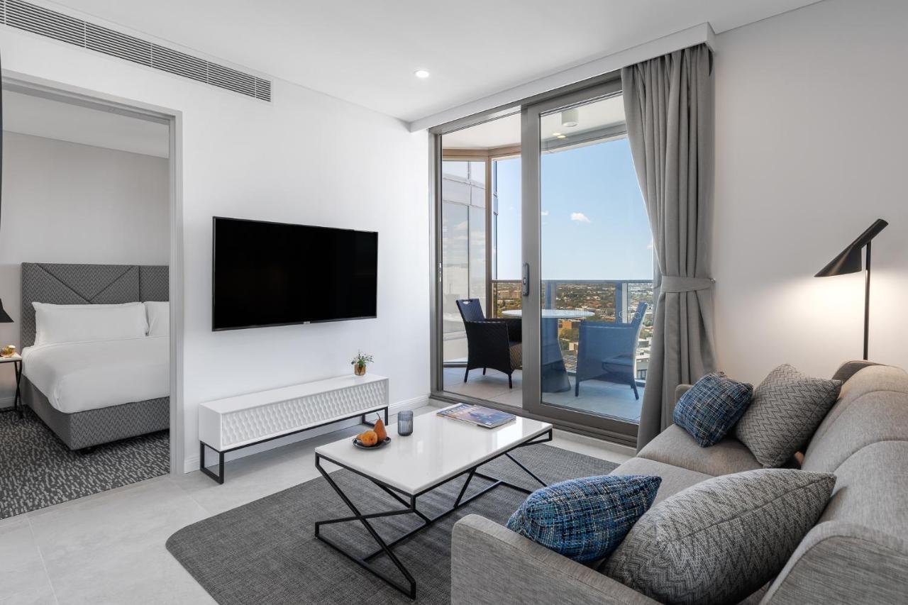 Meriton Suites George Street, Parramatta Sydney Kültér fotó