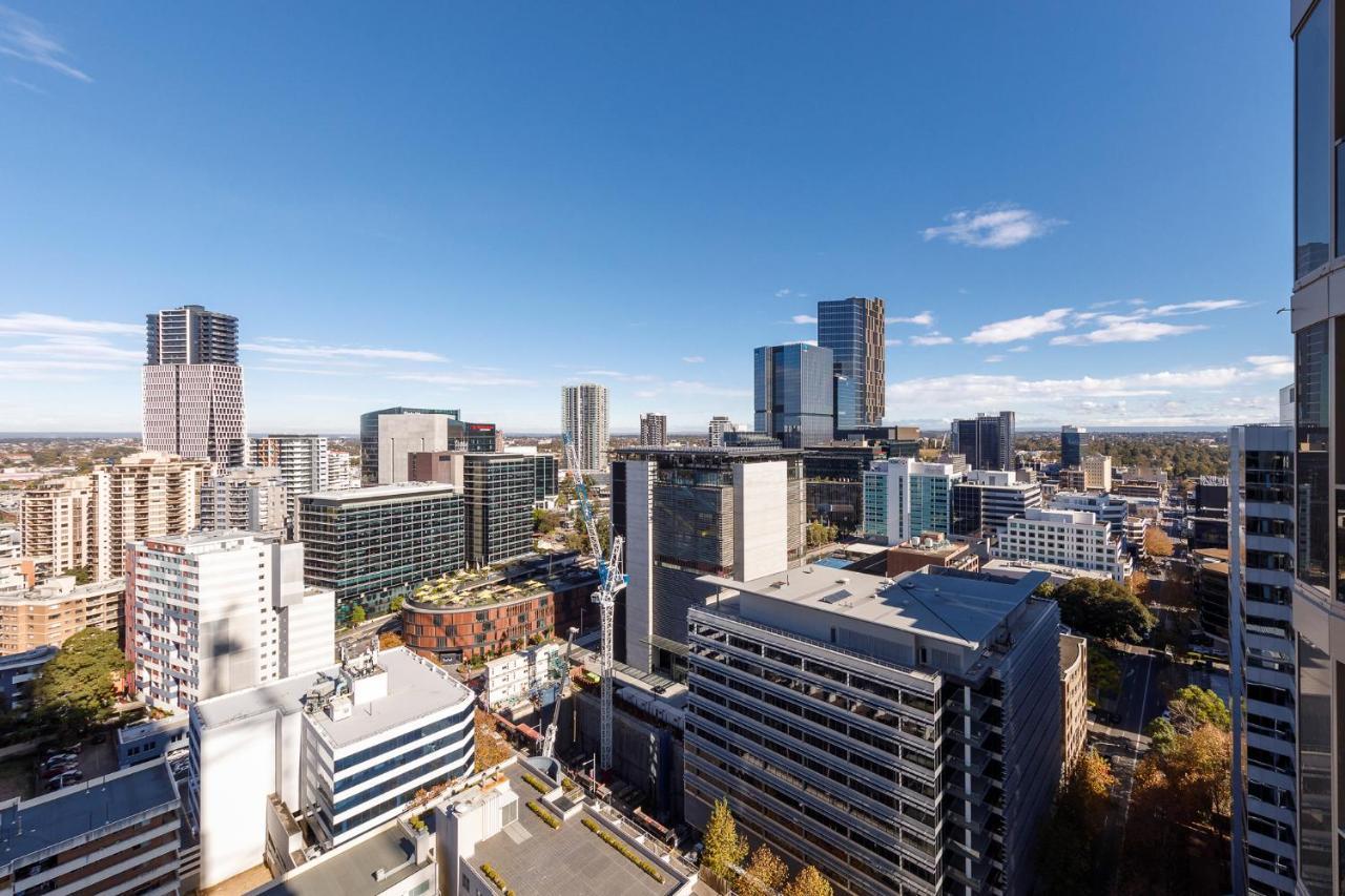 Meriton Suites George Street, Parramatta Sydney Kültér fotó