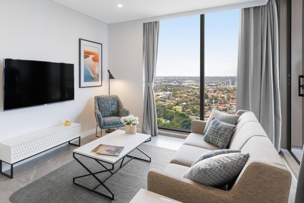 Meriton Suites George Street, Parramatta Sydney Kültér fotó