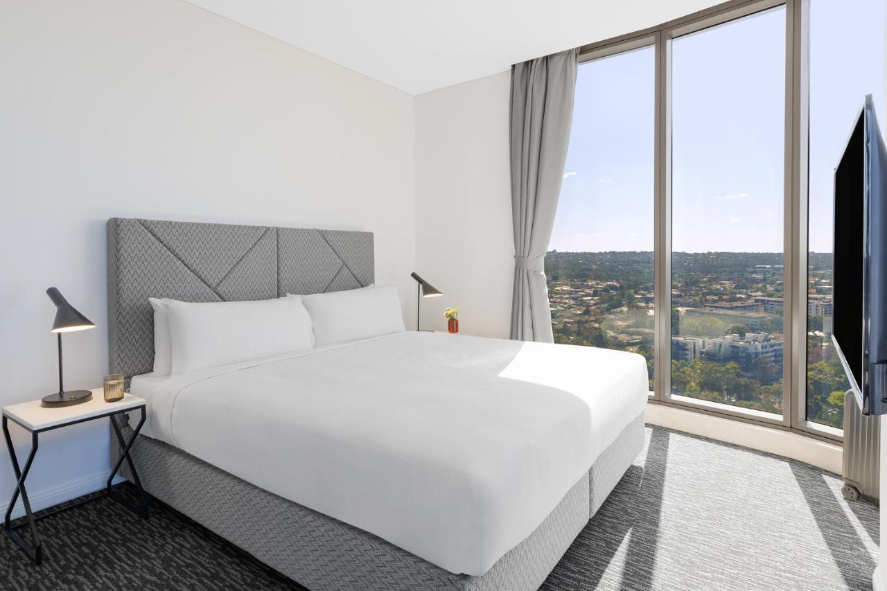 Meriton Suites George Street, Parramatta Sydney Kültér fotó