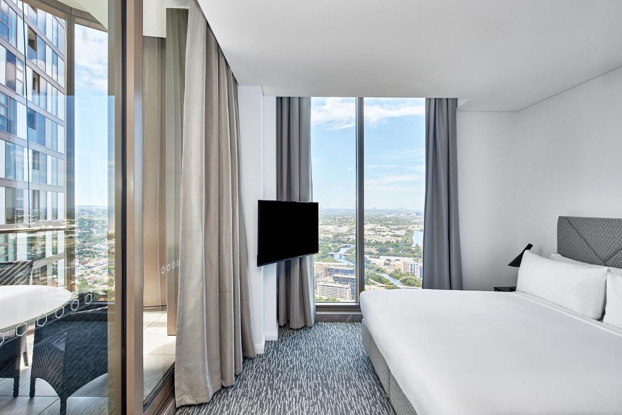 Meriton Suites George Street, Parramatta Sydney Kültér fotó