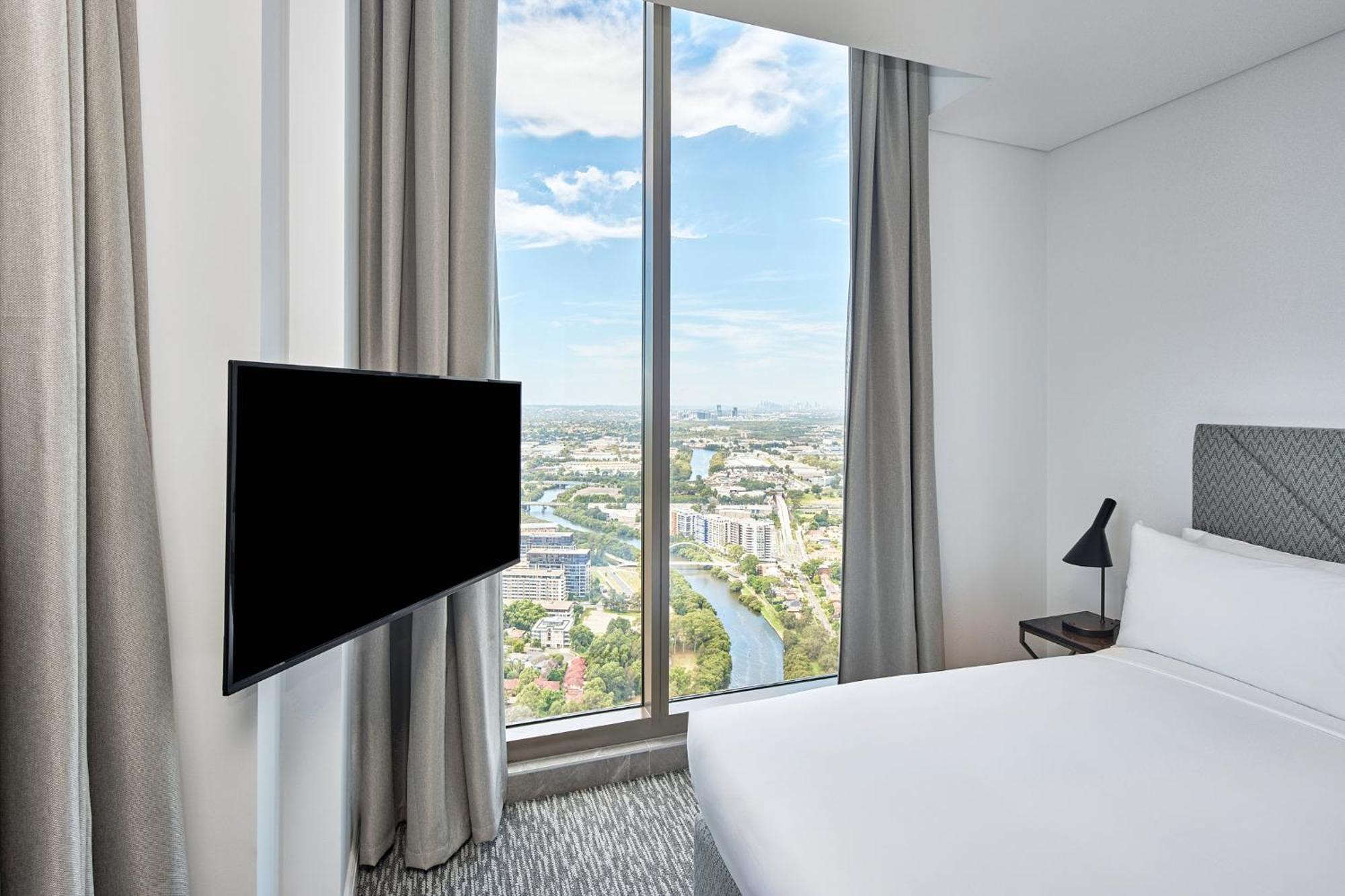 Meriton Suites George Street, Parramatta Sydney Kültér fotó