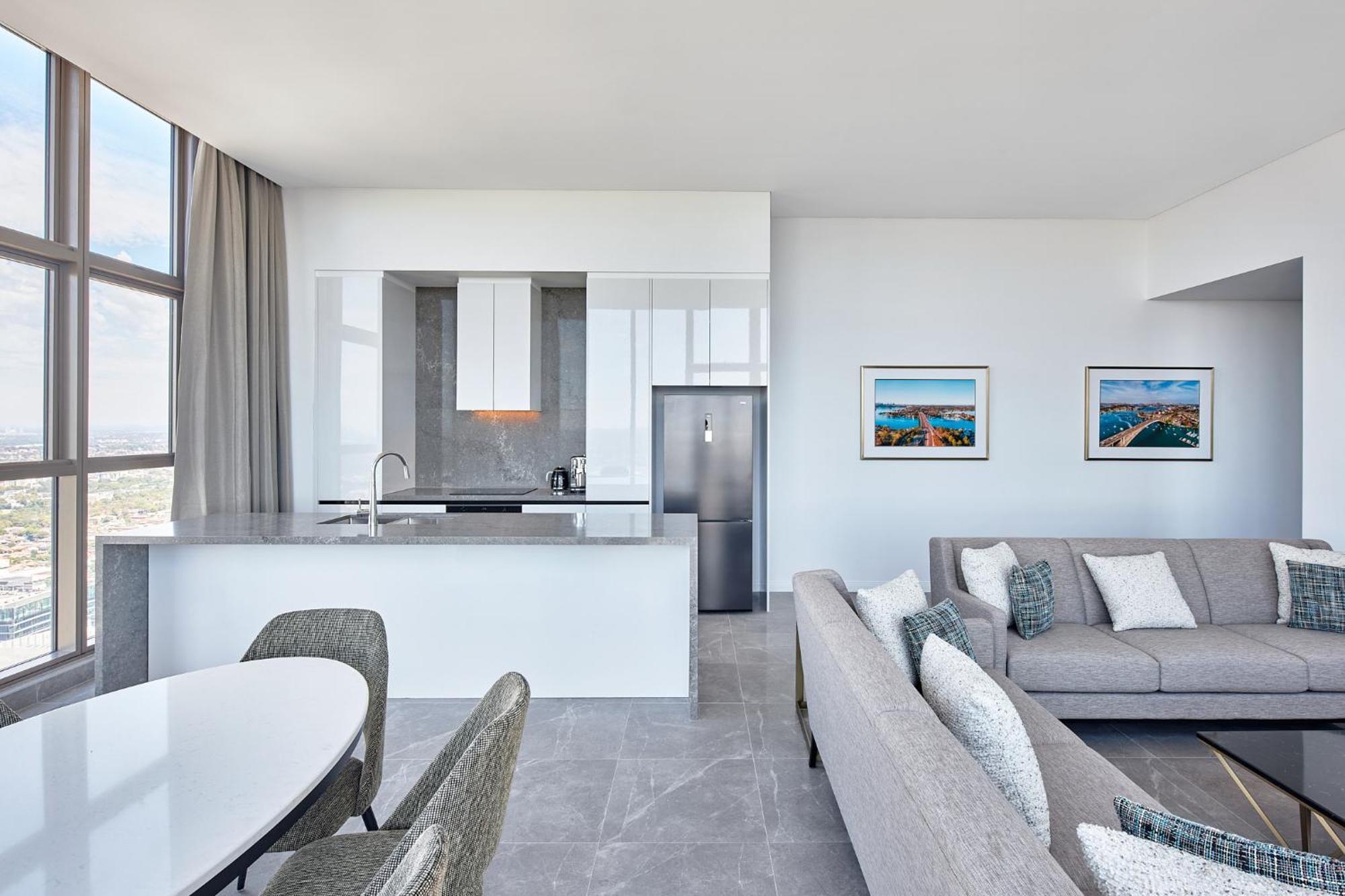 Meriton Suites George Street, Parramatta Sydney Kültér fotó