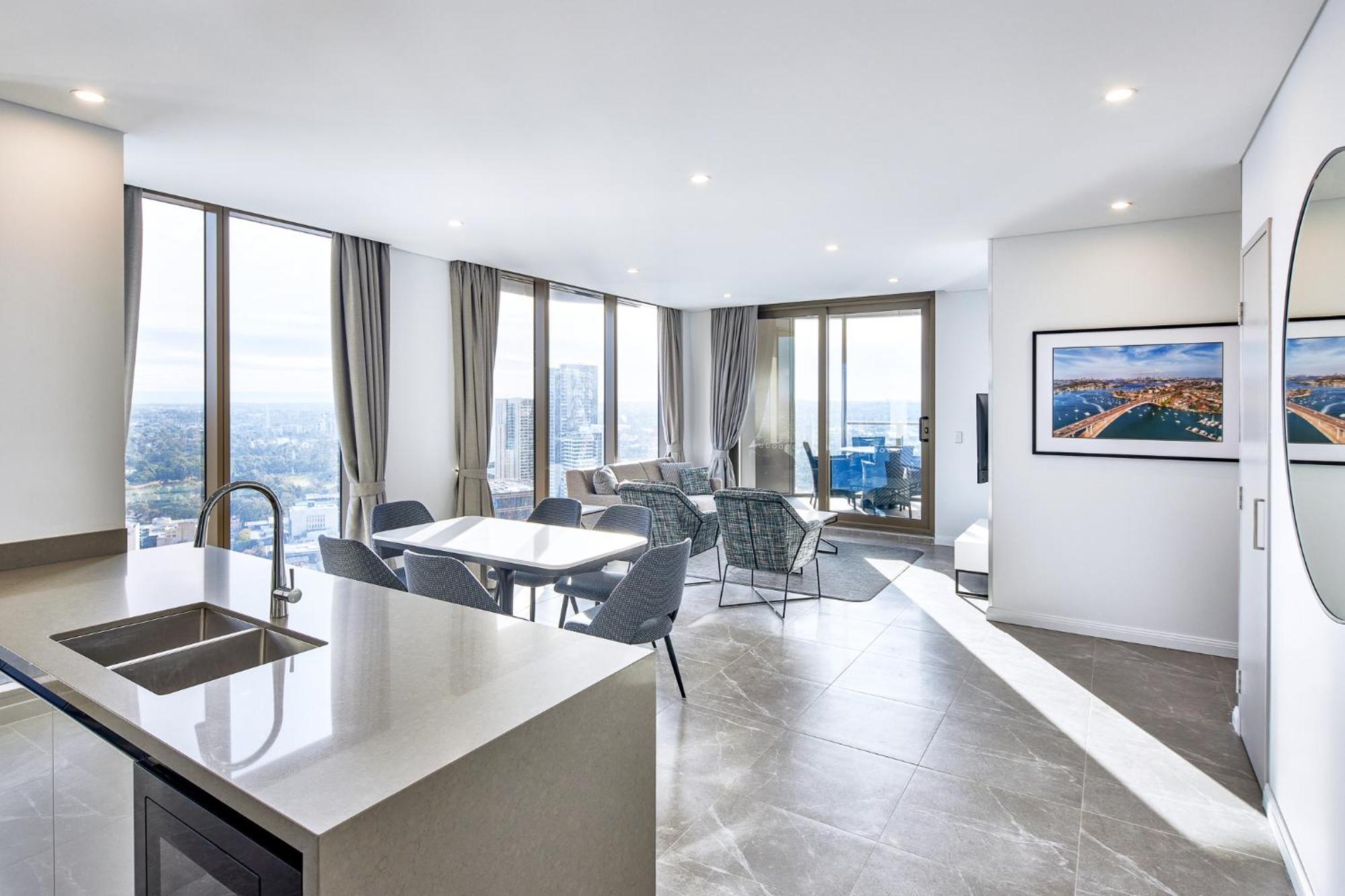 Meriton Suites George Street, Parramatta Sydney Kültér fotó