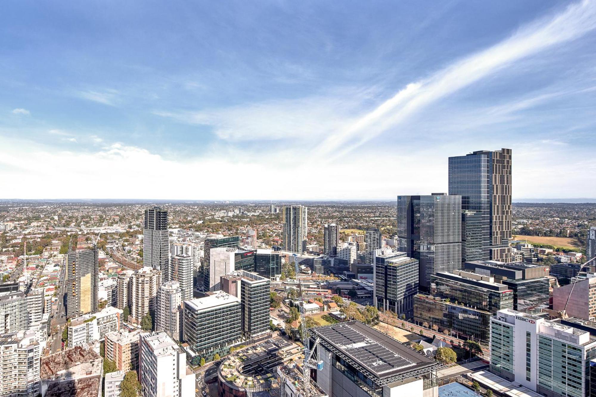 Meriton Suites George Street, Parramatta Sydney Kültér fotó